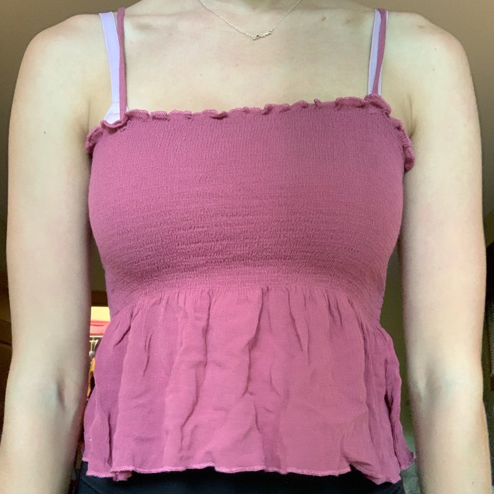 Pink top